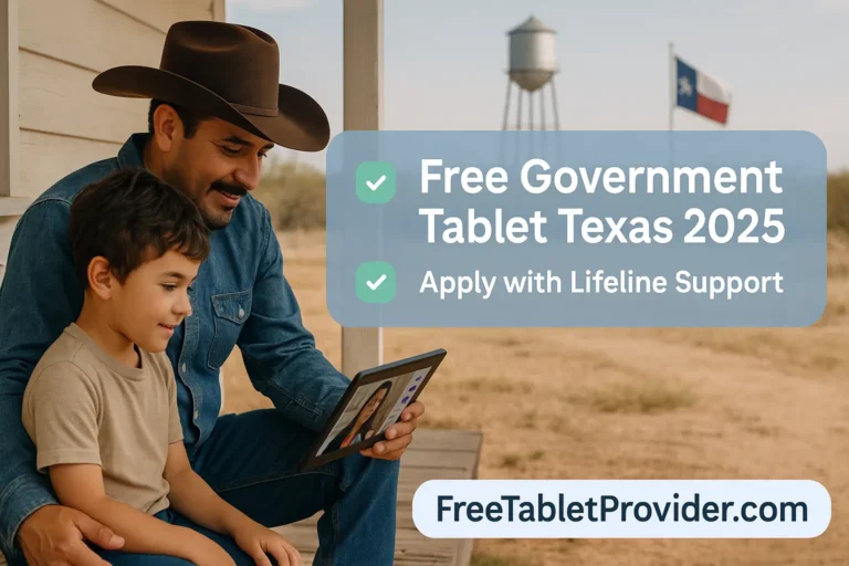 Free Government Tablet Texas 2025 – Apply with Lifeline Support